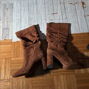 Banana Republic Brown Heeled Boots